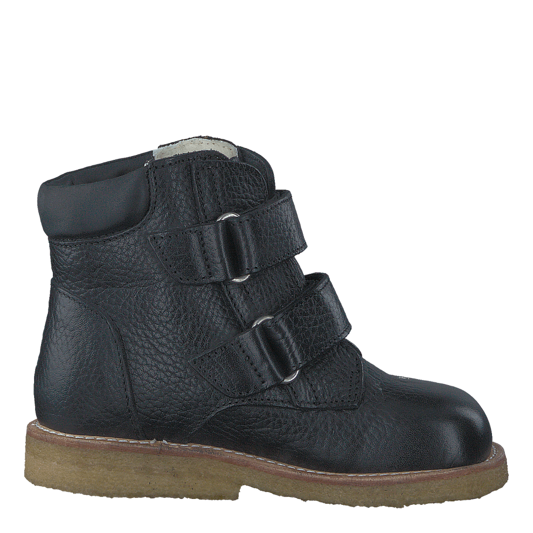 First Tex boot with velcro 2504/1652 Black/Black