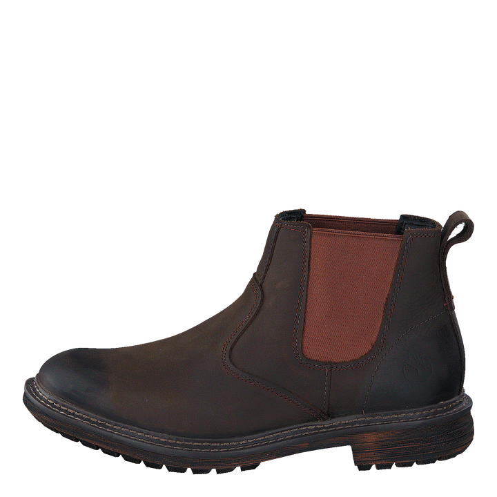 Tremont Chelsea Dark Brown Oiled /Burnt Orange