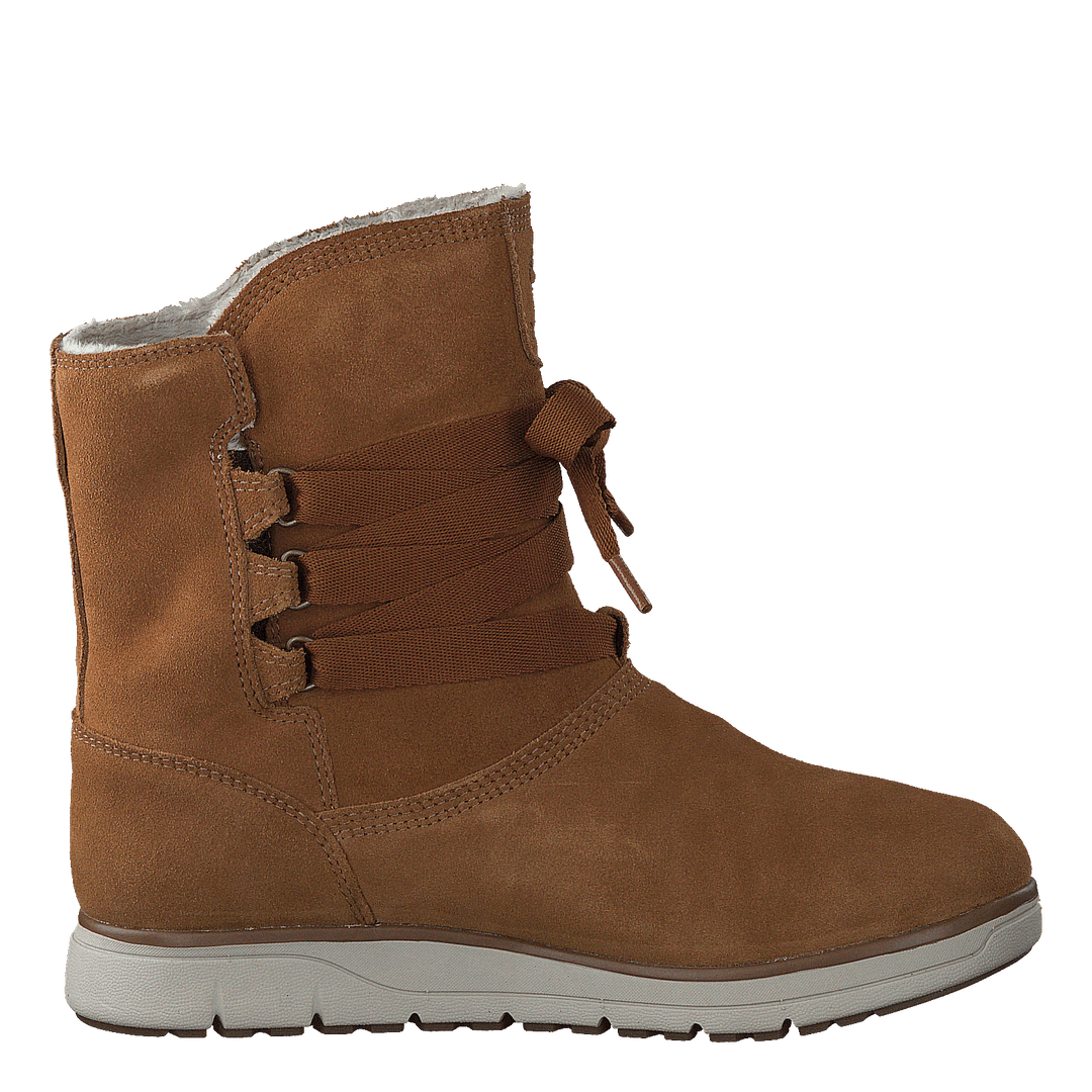 Leighland Pull On WP Trapper Tan Silk Suede