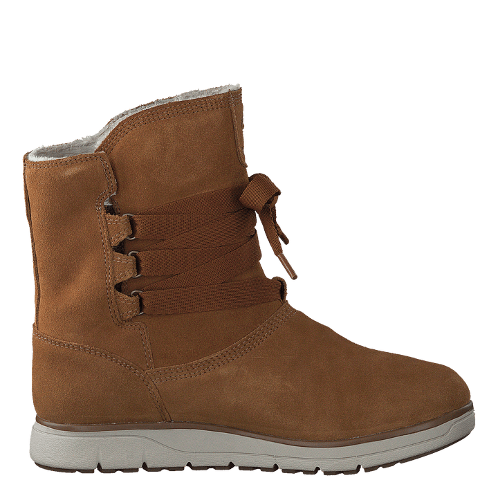 Leighland Pull On WP Trapper Tan Silk Suede
