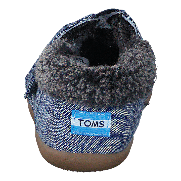 House Slipper Tiny Navy Chambray