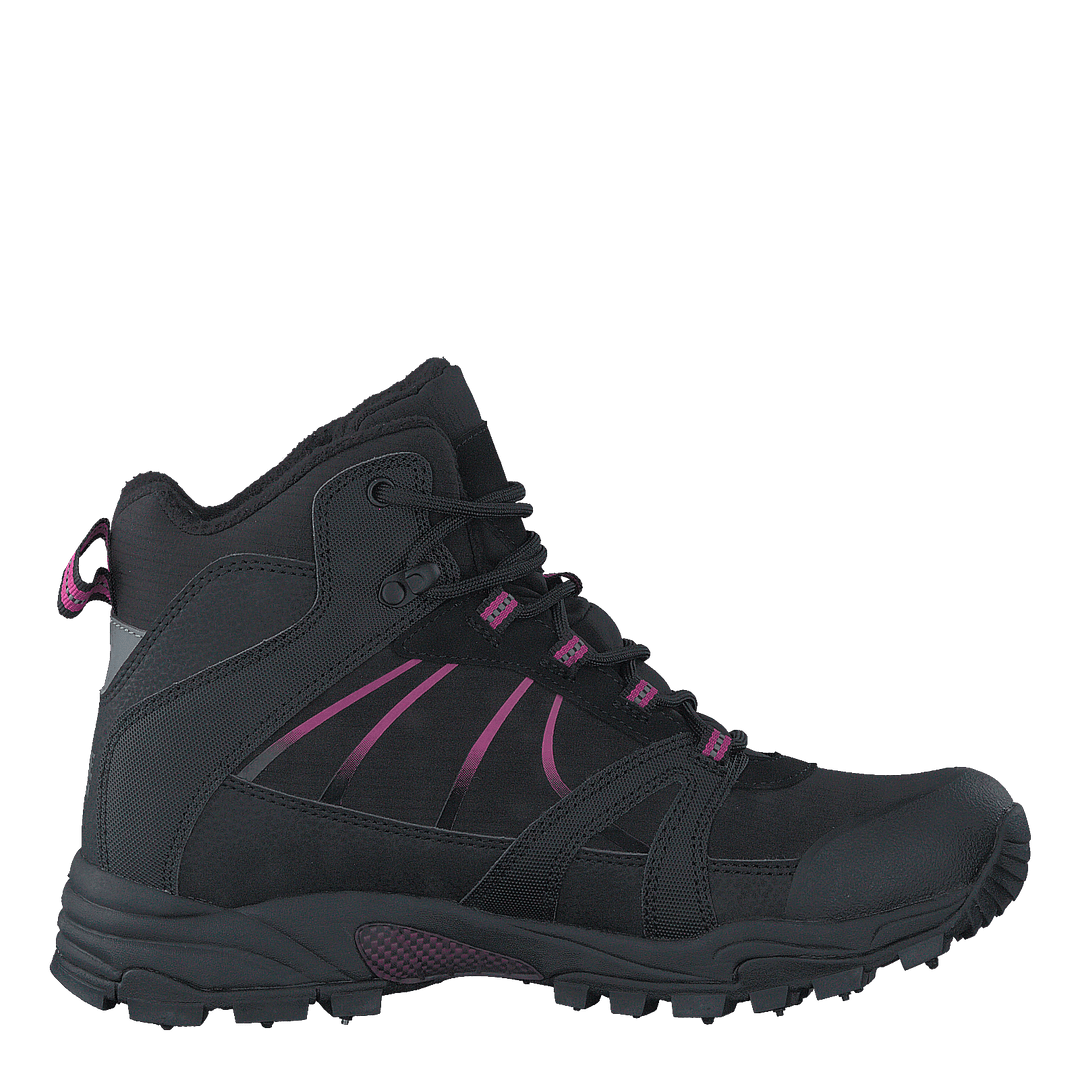 430-4401 Waterproof Warm Lined Black/Fuchsia ICE-Tech Studs