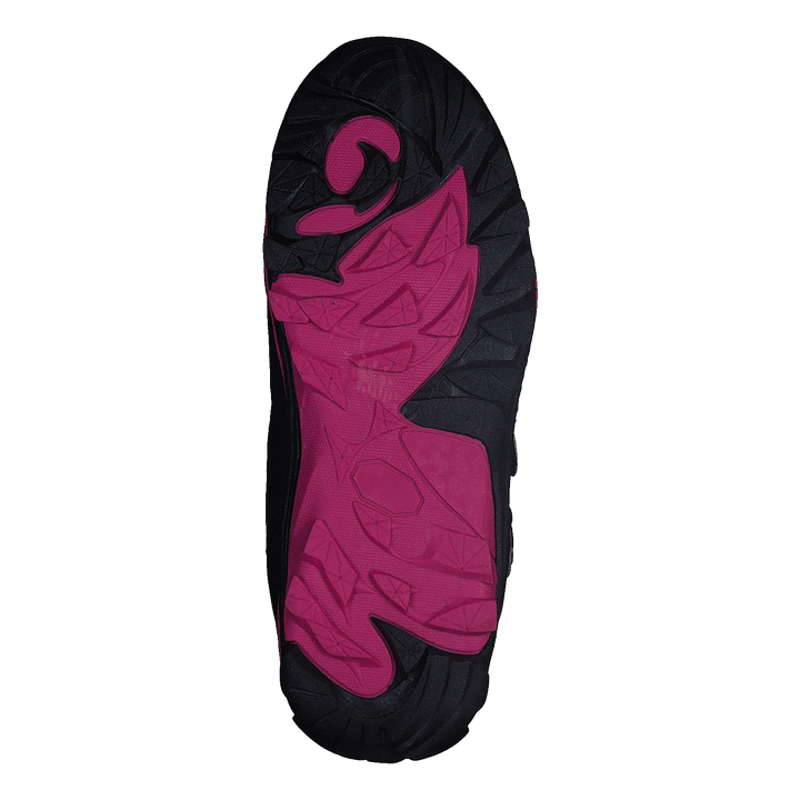 435-6608 Waterproof Warm Lined Black/Fuchsia