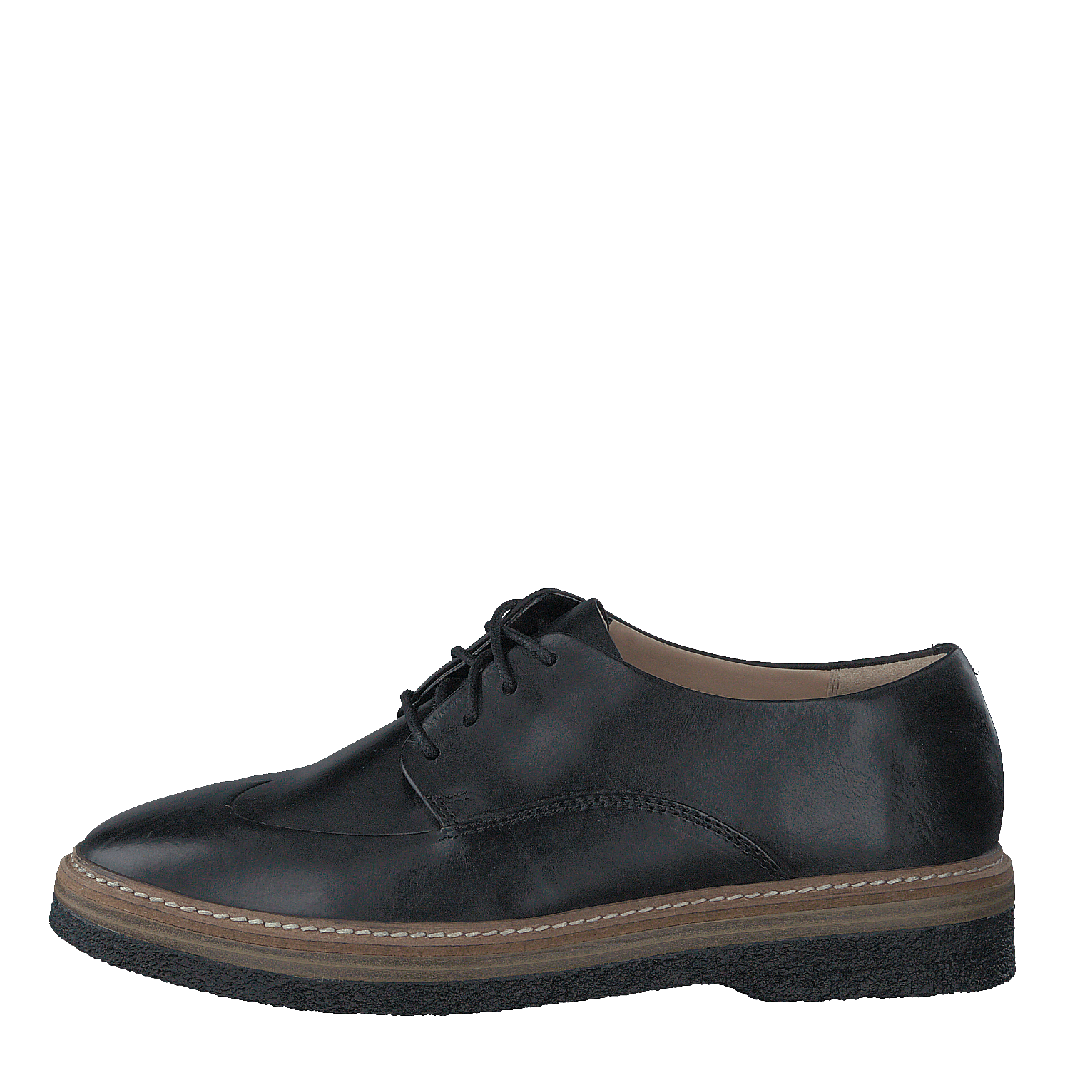 Black leather clarks shop