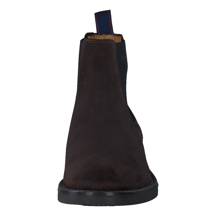 Oscar G46 Dark Brown Suede