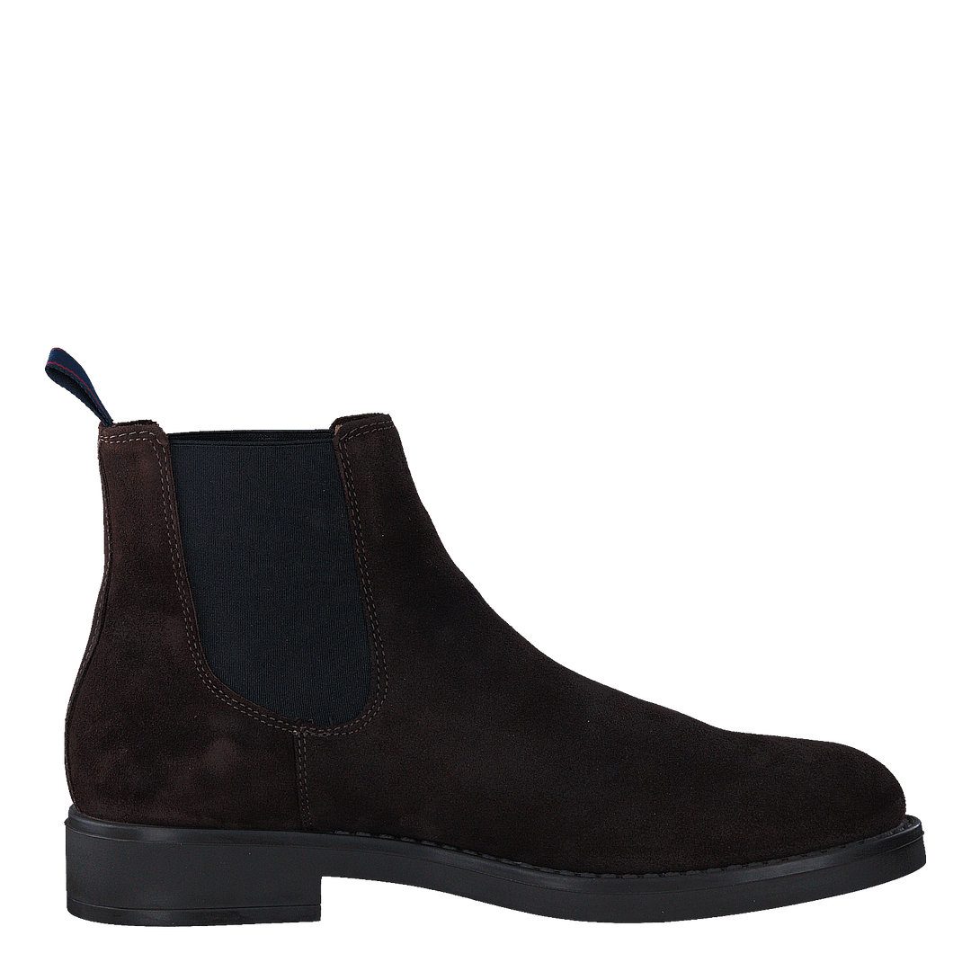 Oscar G46 Dark Brown Suede