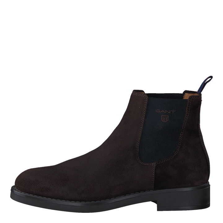 Oscar G46 Dark Brown Suede