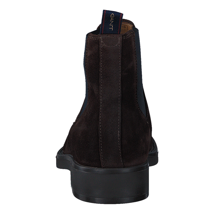 Oscar G46 Dark Brown Suede