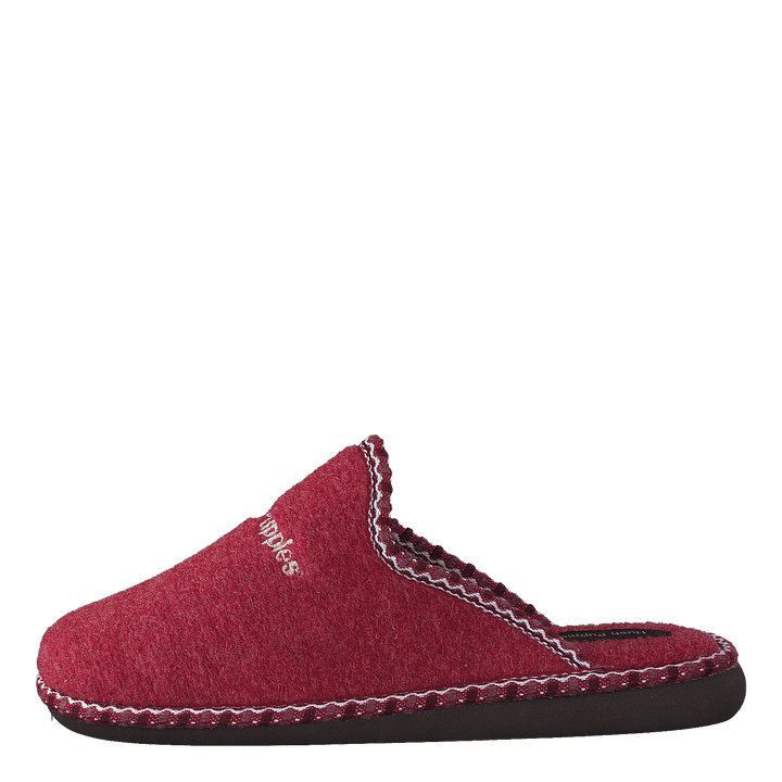 Felt Slipper 4901 Red