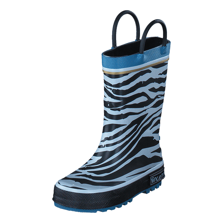 Zebra Gold Blue