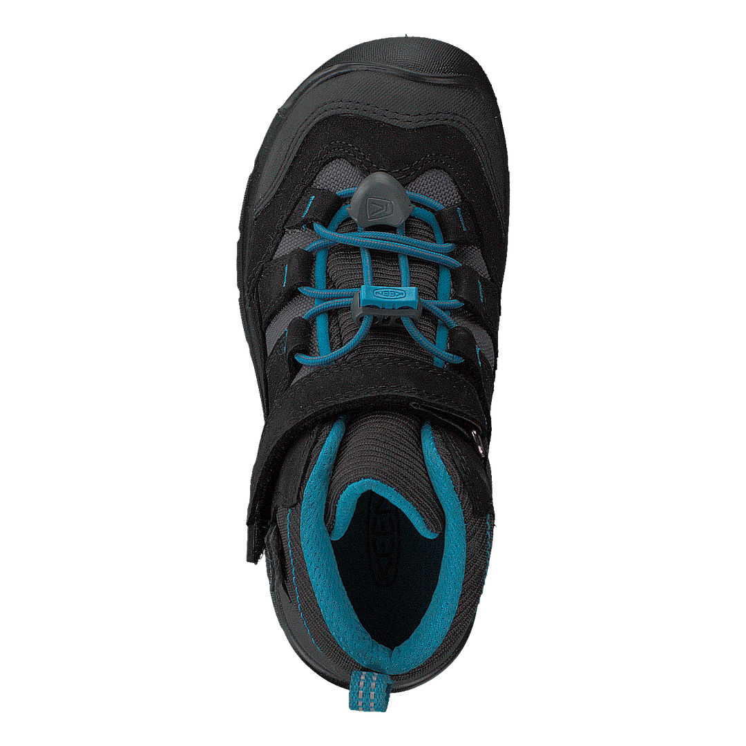 Hikeport Mid Wp Black/blue Jewel