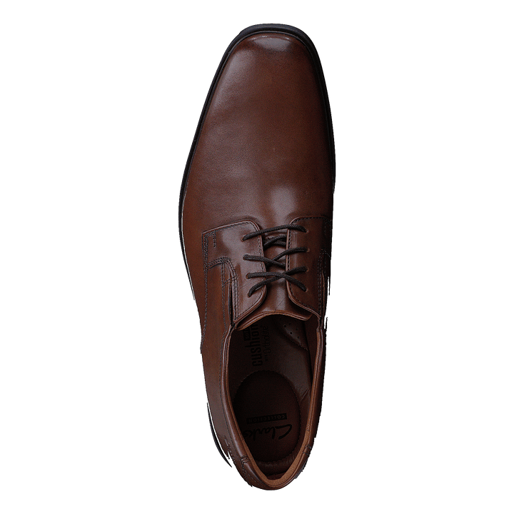 Tilden Plain Dark Tan Lea