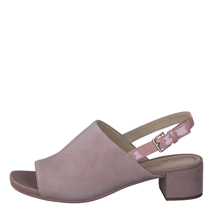 Orabella Ivy Nude Suede