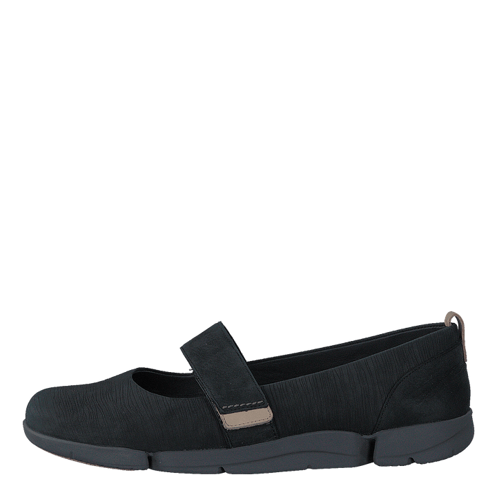 Tri Carrie Black Nubuck