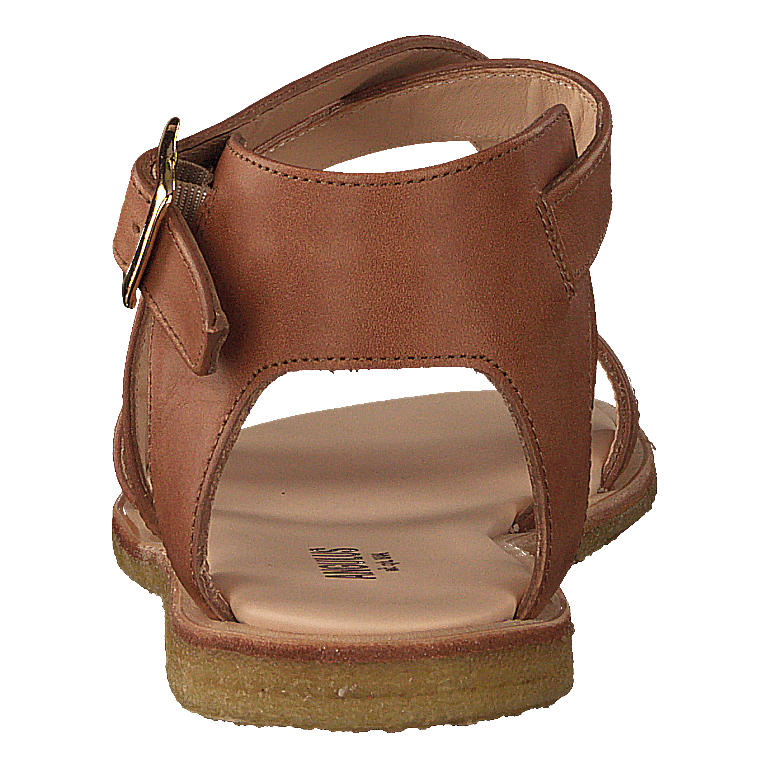 Sandal With Buckle Tan