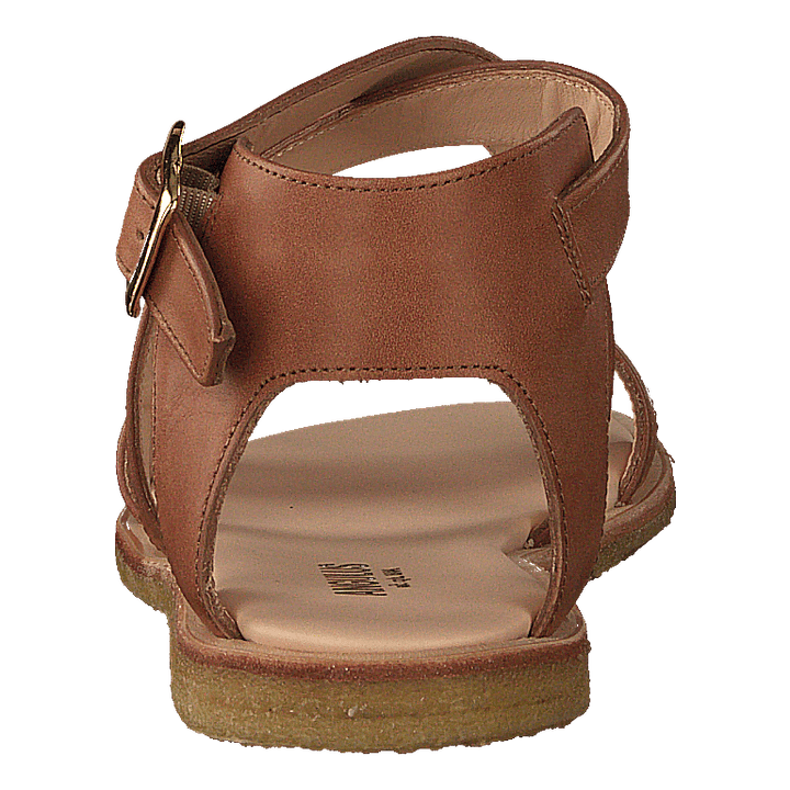 Sandal With Buckle Tan