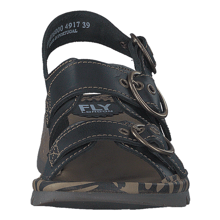 Tear806fly Bridle Black