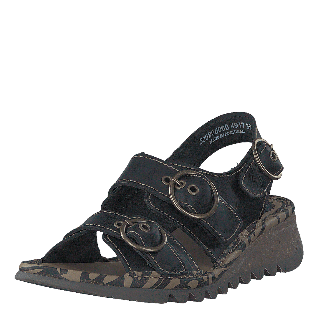 Tear806fly Bridle Black