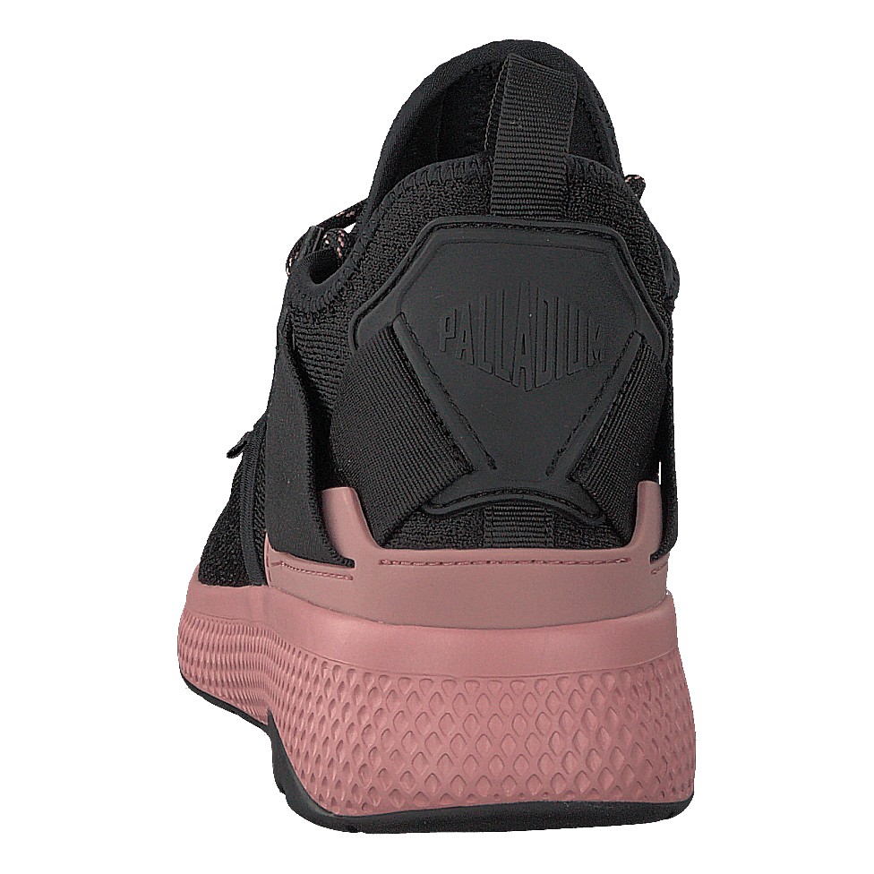 Ax_eon Lace Knit Black/Rose Tan - Heppo.com