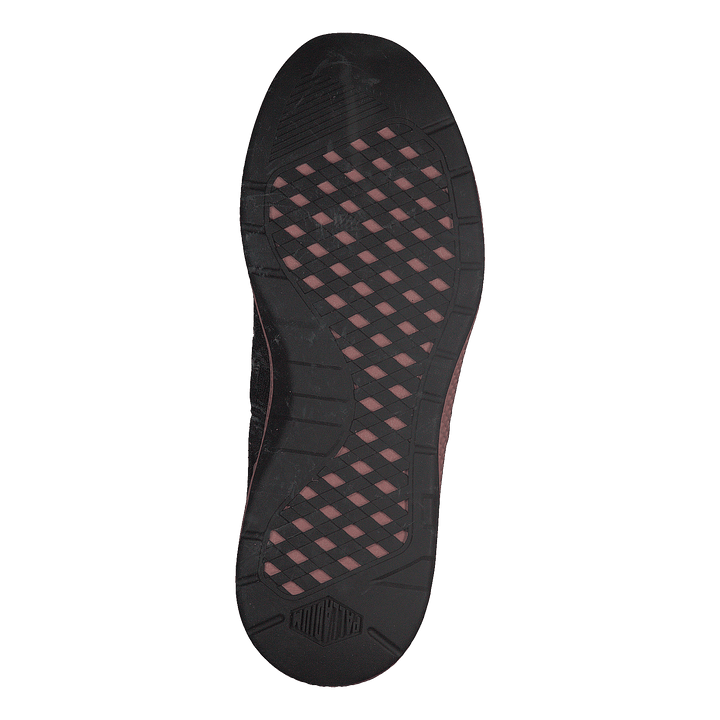 Ax_eon Lace Knit Black/Rose Tan - Heppo.com