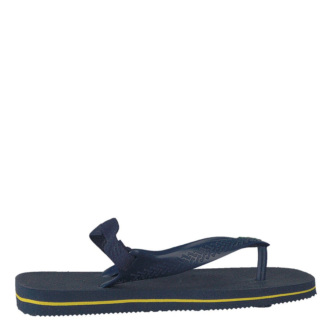 Baby Brasil Logo Ii Navy Blue/citrus Yellow