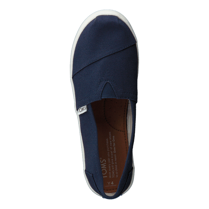 Alpargata Youth Navy Canvas