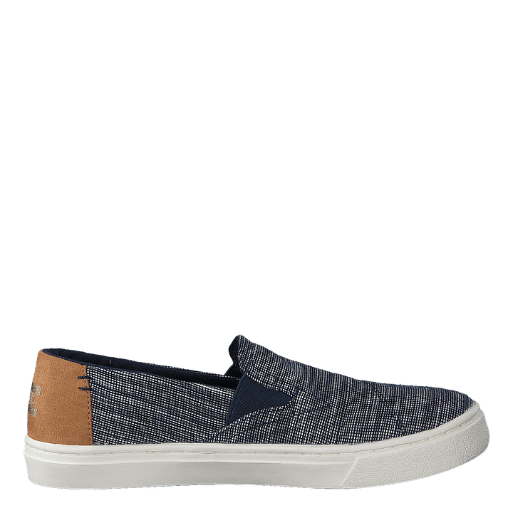 Luca Youth Navy Striped Chambray