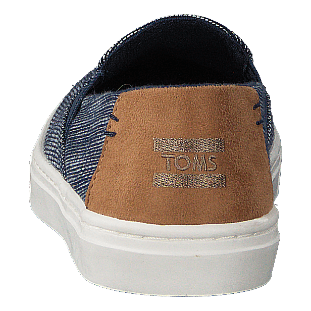 Luca Youth Navy Striped Chambray