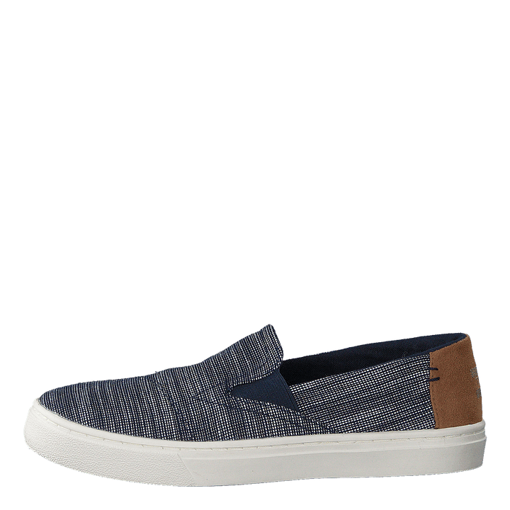 Luca Youth Navy Striped Chambray