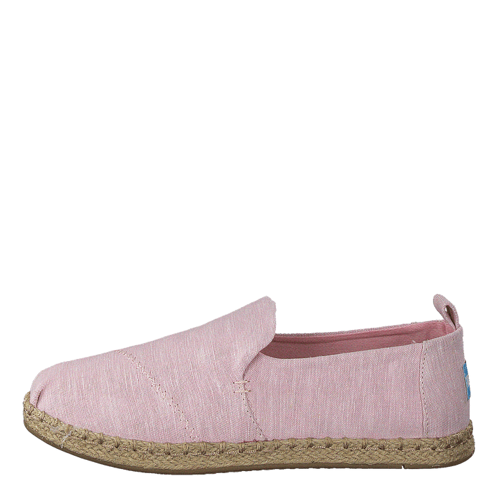 Deconstructed Alpargata Rope Blossom Slub Chambray