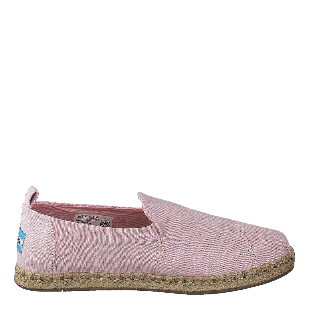Deconstructed Alpargata Rope Blossom Slub Chambray