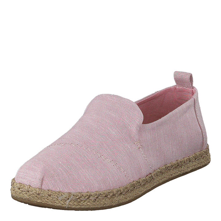 Deconstructed Alpargata Rope Blossom Slub Chambray