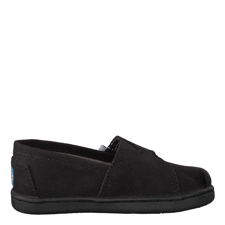 Alpargata Tiny Black Canvas