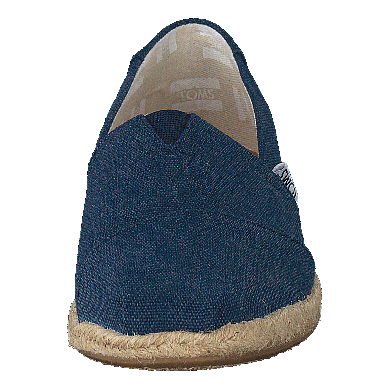 Alpargata Navy Washed Canvas Rope Sole