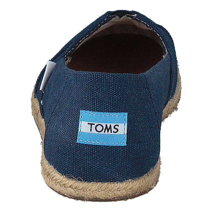 Alpargata Navy Washed Canvas Rope Sole