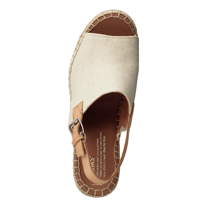 Monica Natural Hemp/leather