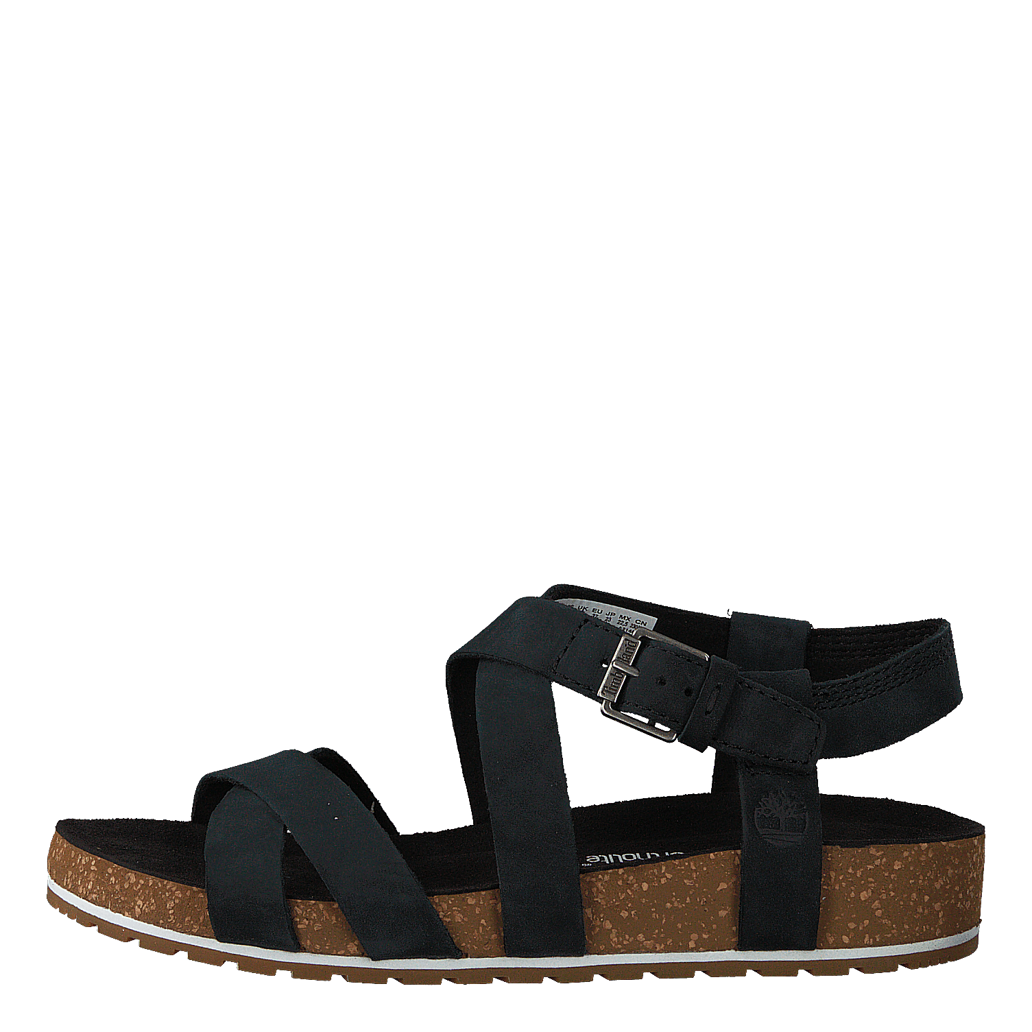 Timberland Malibu Waves Ankle Sandal Jet Black Naturebuck –