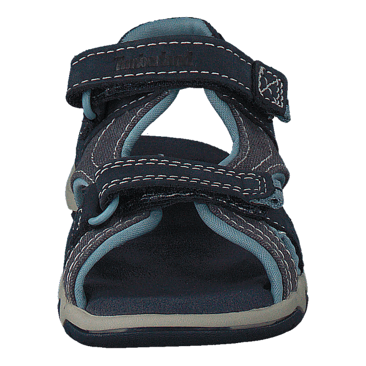 Park Hopper L/f 2-strap Sandal Black Iris