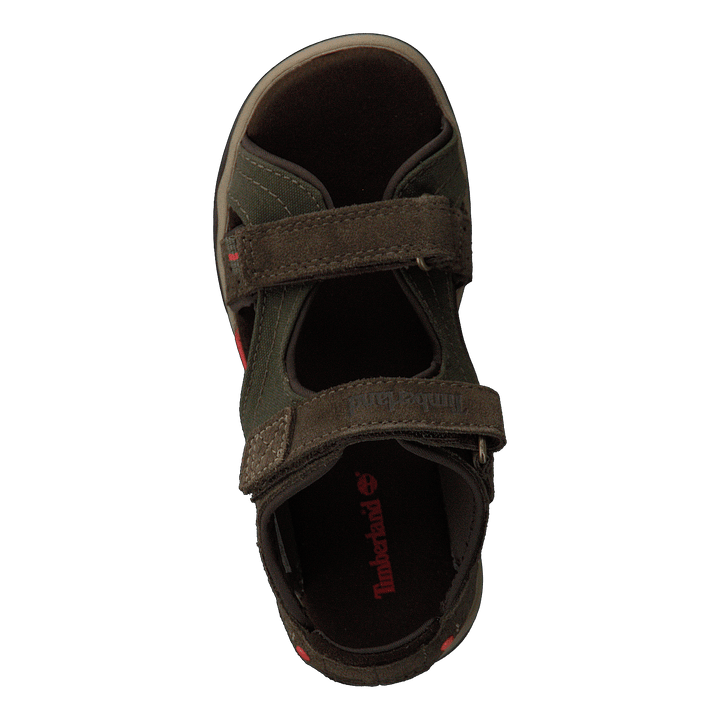 Park Hopper L/f 2-strap Sandal Canteen Suede