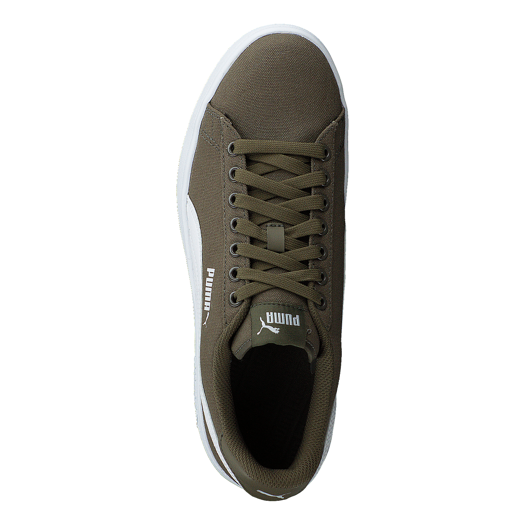 Puma Smash V2 Cv Puma Olive-puma White