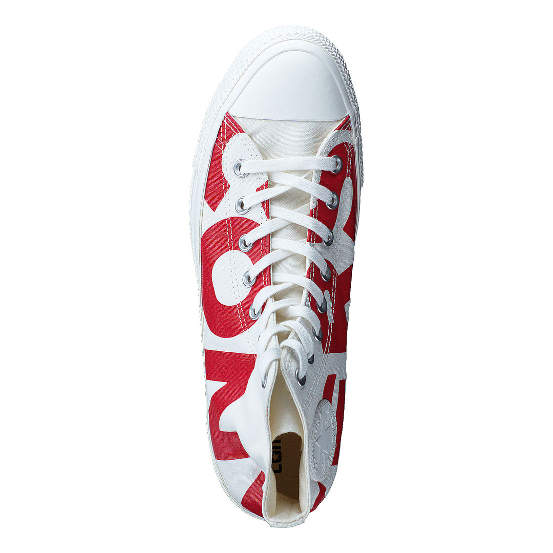 Chuck Taylor All Star Natural/enamel Red/egret