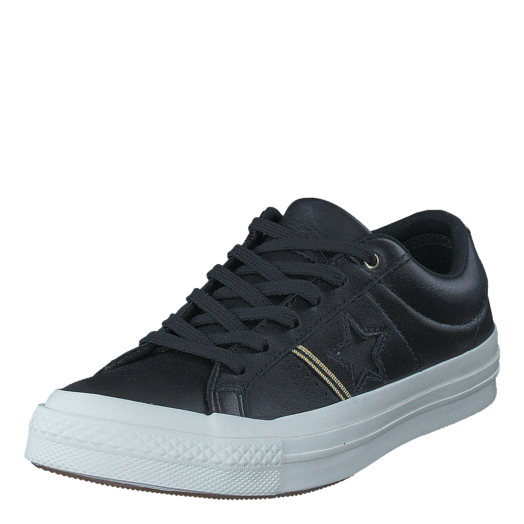 One Star Black/gold/egret