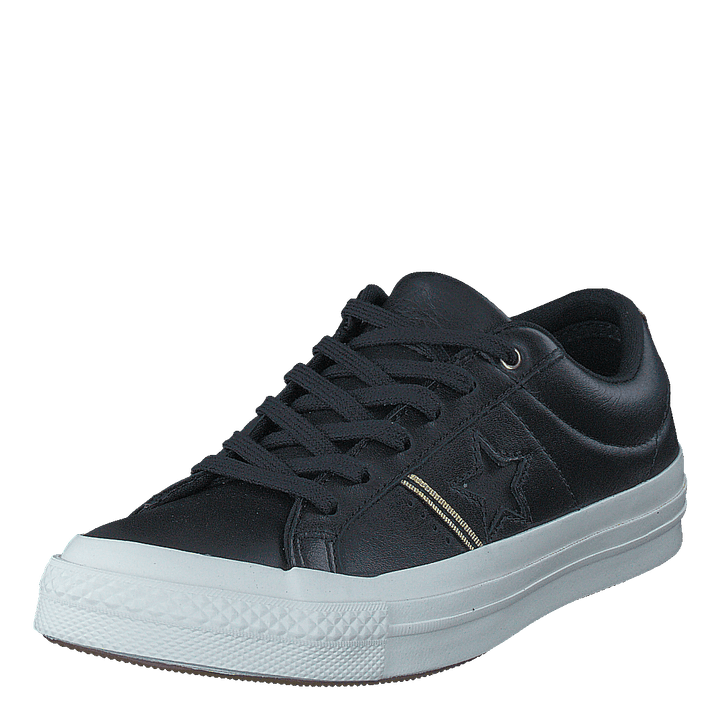 One Star Black/gold/egret