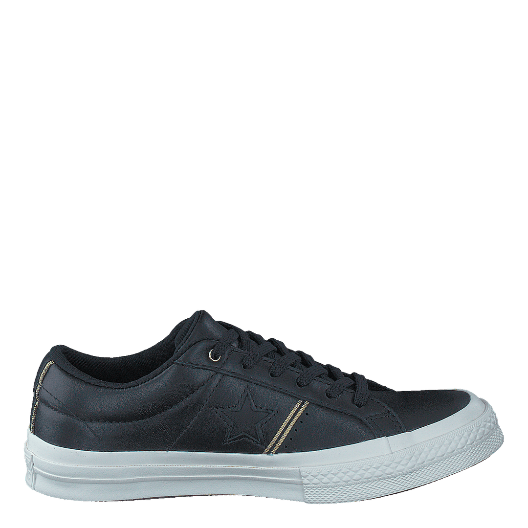 One Star Black/gold/egret