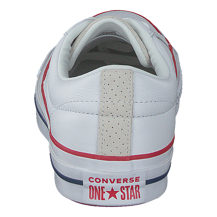 One Star - Ox White/gym Red/white
