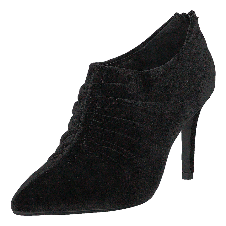 Shoe Stiletto Velvet Black