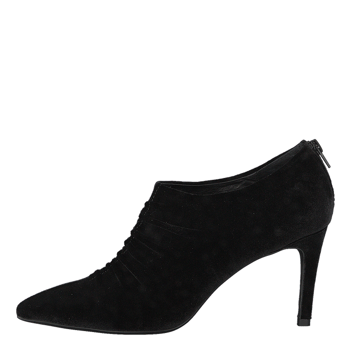Shoe Stiletto Velvet Black