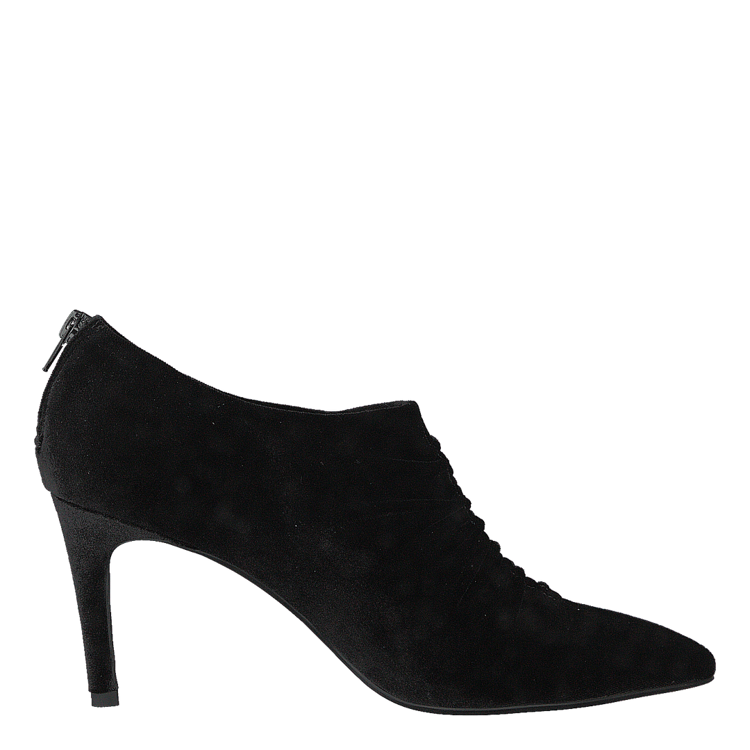 Shoe Stiletto Velvet Black