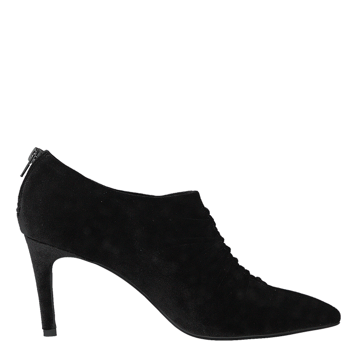 Shoe Stiletto Velvet Black