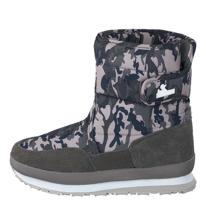 Rd Print Kids Grey Camo